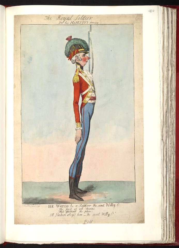 Bodleian Libraries, The royal soldier in his majesty's service