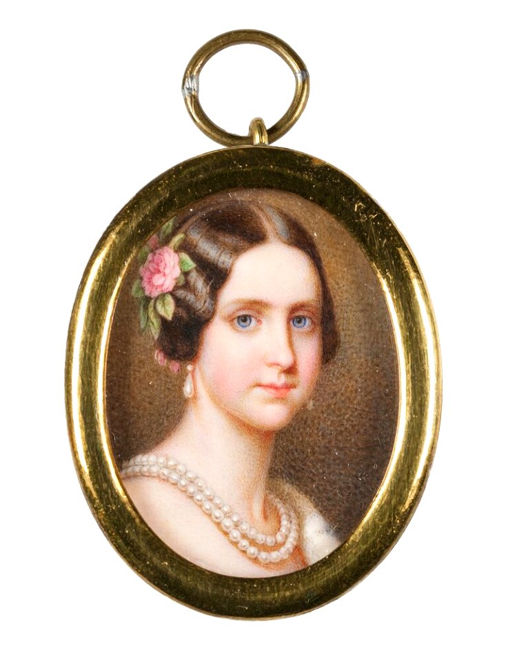 Bodo Winsel - Portrait of Maria Amelia, Princess of Brazil - NMDs 1713 - Nationalmuseum