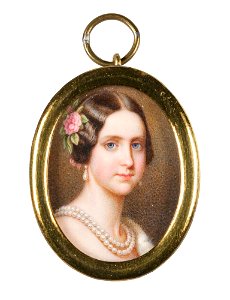 Bodo Winsel - Portrait of Maria Amelia, Princess of Brazil - NMDs 1713 - Nationalmuseum