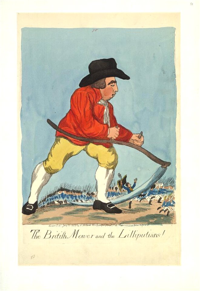 Bodleian Libraries, The British mower and the Lilliputians