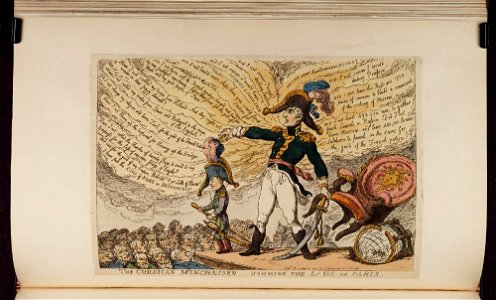 Bodleian Libraries, The Corsican Munchausen humming the lads of Paris