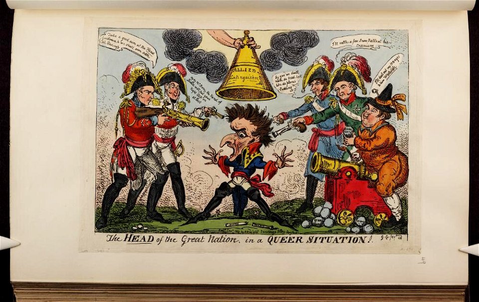 Bodleian Libraries, The head of the great nation, in a queer situation