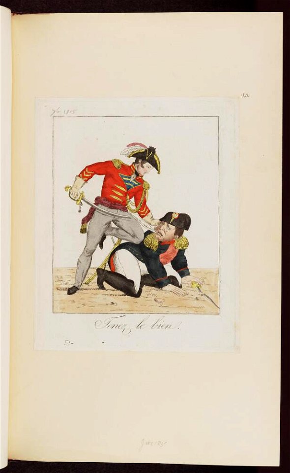 Bodleian Libraries, Tenez le bien- Napoleon Bonaparte premier consul s'est rendu à Notre Dame pour y entendre la Sainte Messe célébrée par l