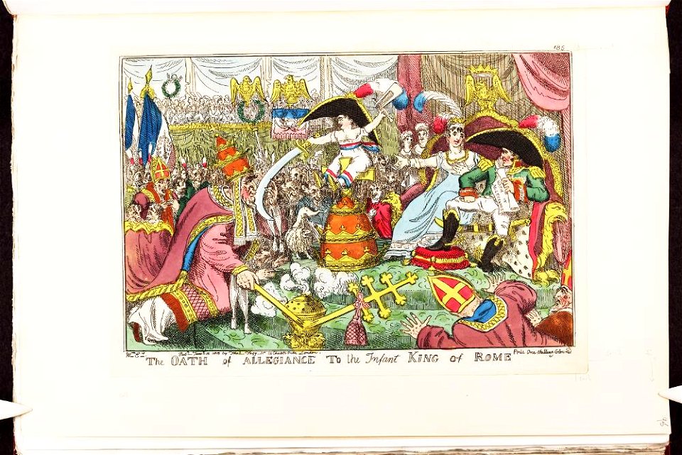 Bodleian Libraries, The oath of allegiance to the infant King of Rome