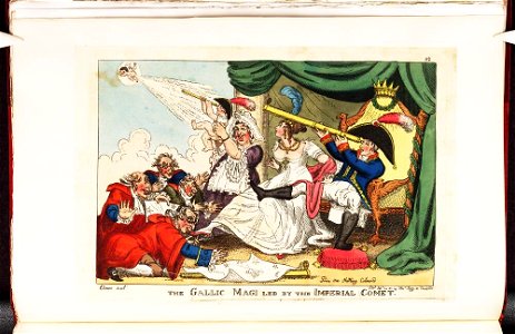 Bodleian Libraries, The Gallic magi led by the imperial comet