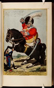 Bodleian Libraries, Two wonders of the world, or- a specimen of a new troop of Leicestershire light horse