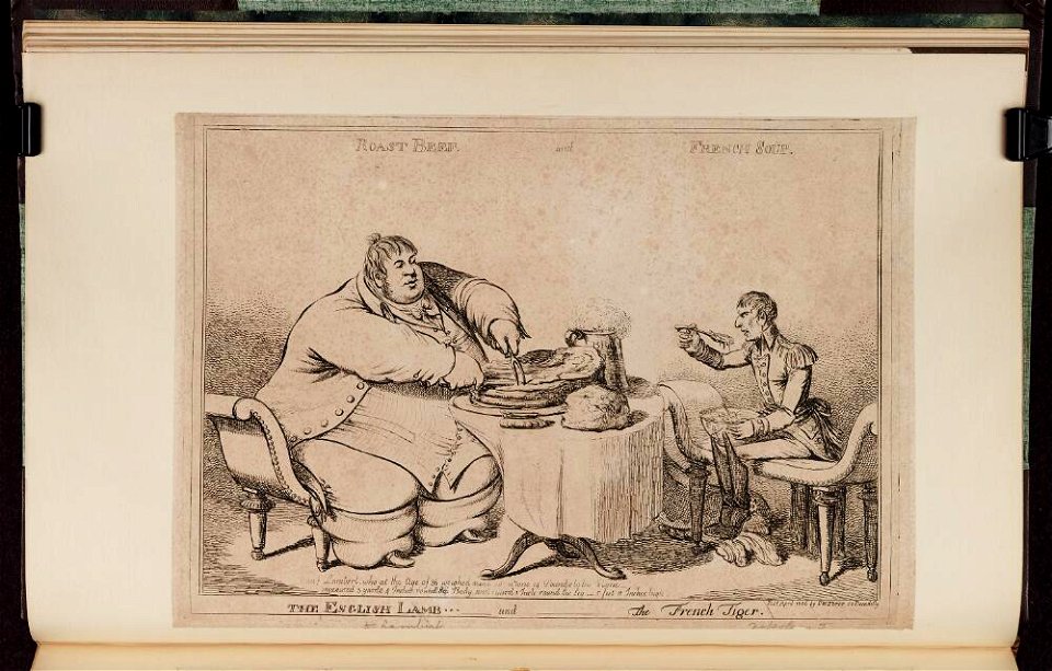 Bodleian Libraries, The English lamb*** and the French tiger
