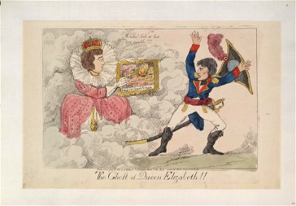 Bodleian Libraries, The ghost of Queen Elizabeth
