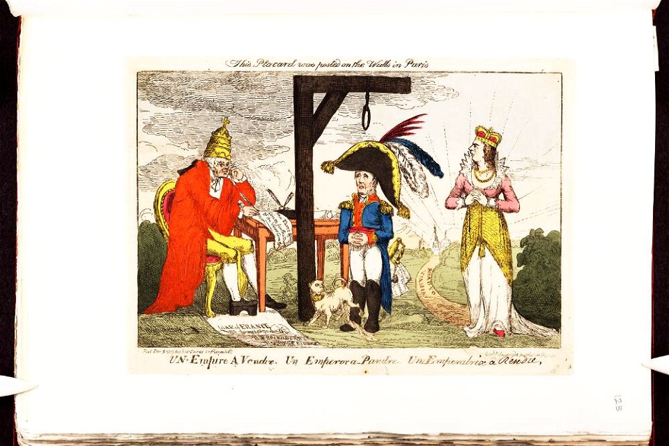 Bodleian Libraries, Un empire a vendre Un empire a pandre Un emperatrice a rendre