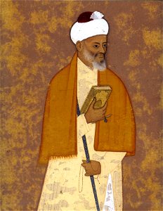 Bodleian Painter. A Mullah (detail) Bijapur, ca. 1620, British Museum, London