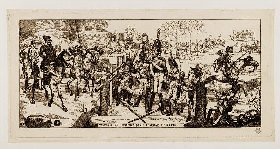 Bodleian Libraries, Victoire bei Brienne- Napoleon Bonaparte premier consul s'est rendu à Notre Dame pour y entendre la Sainte Messe célébré