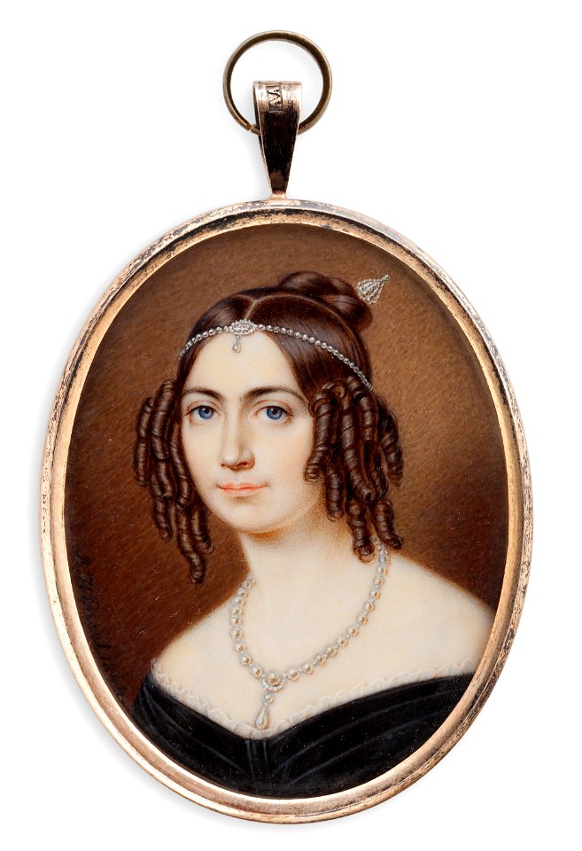 Bodo Winsel - Empress of Brazil Amalia Augusta Eugenia - S 363 - Finnish National Gallery