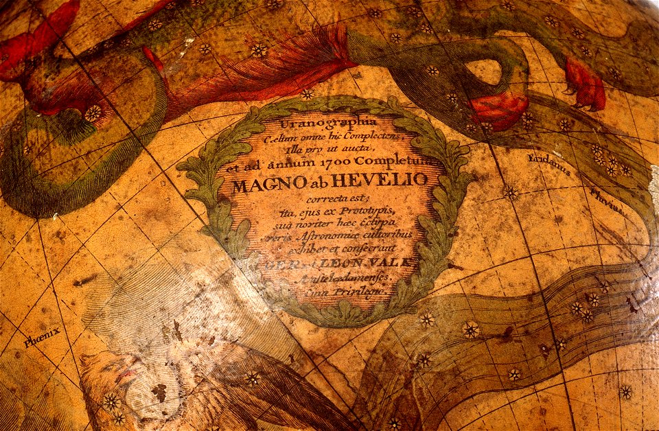 Celestial table globe RMG D7264 2