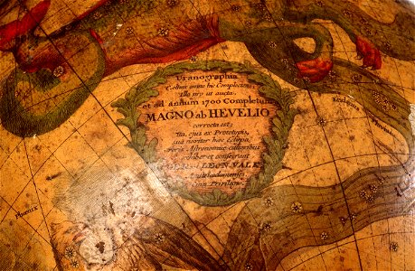 Celestial table globe RMG D7264 2
