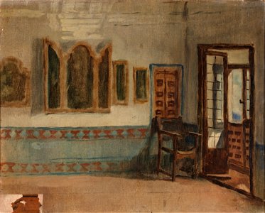 Celda prioral del monasterio de El Escorial (Museo del Prado)