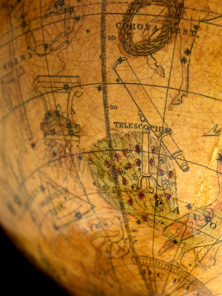 Celestial table globe RMG F8648