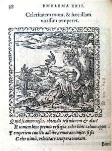 Celeritatem mora, & haecillam vicissim temperet (BM 1972,U.11.32)
