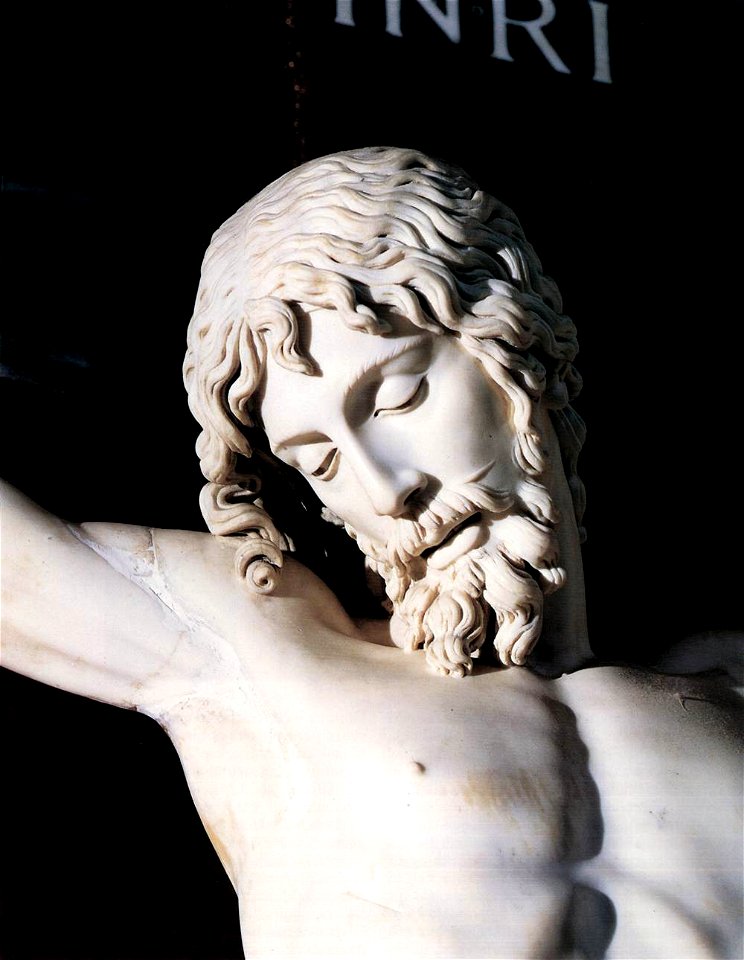 Cellini - Crucifix (detail), 03marble
