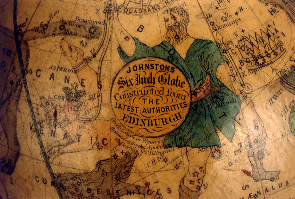 Celestial table globe RMG D7258 a