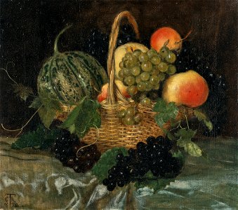 Cella Thoma Früchtestillleben 1880