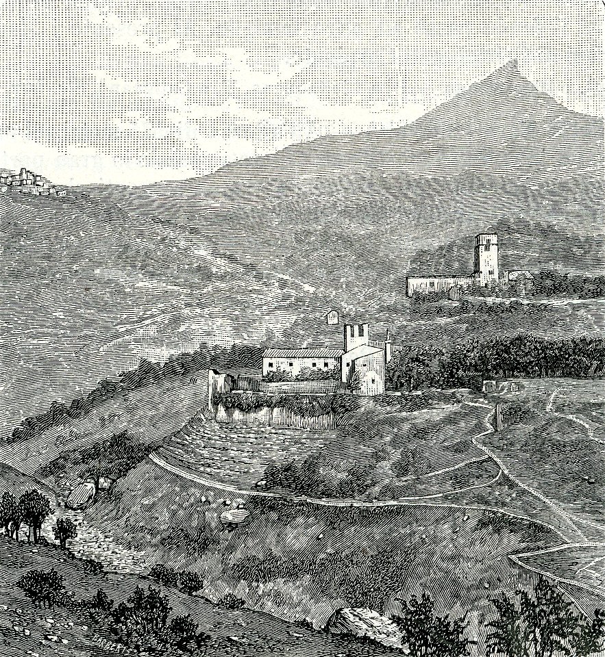Celiera ruderi dellantico convento di S