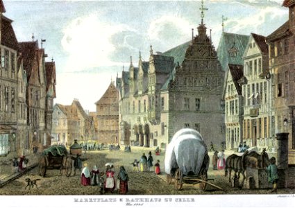 Celle Marktplatz 1845