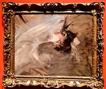 Boldini - Busto di giovane sdraiata (1912 c.)