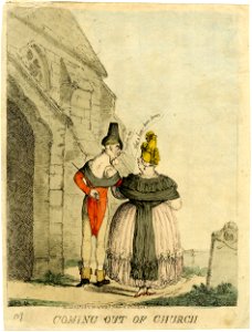 Coming out of Church (BM 1991,0720.17)