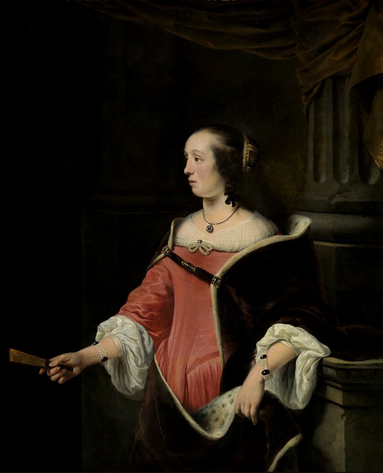 Ferdinand Bol - Portrait of a Lady - Google Art Project