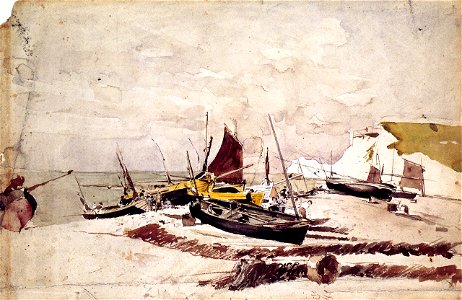 Boldini - The Beach, circa 1879