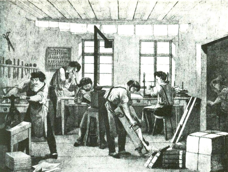 Bokbinderi 1850