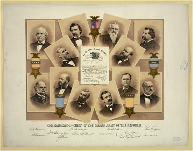 Commanders-in-chief of the grand army of the republic LCCN2003688085