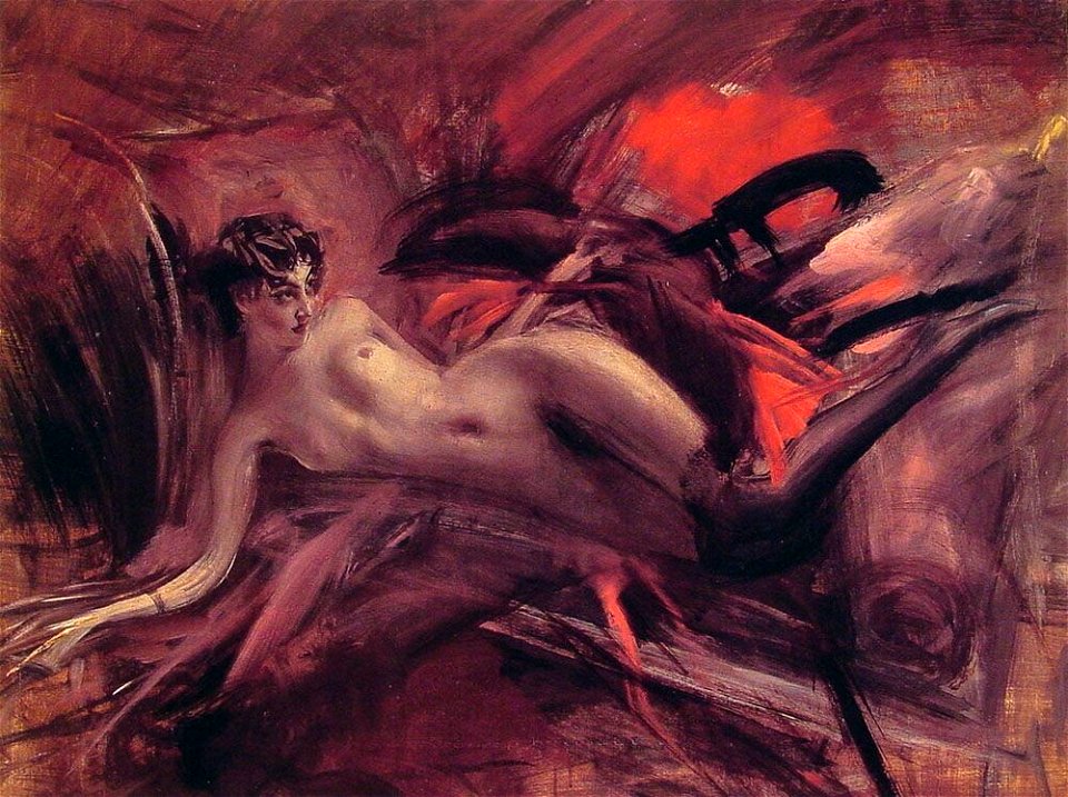 Boldini - Reclining Nude