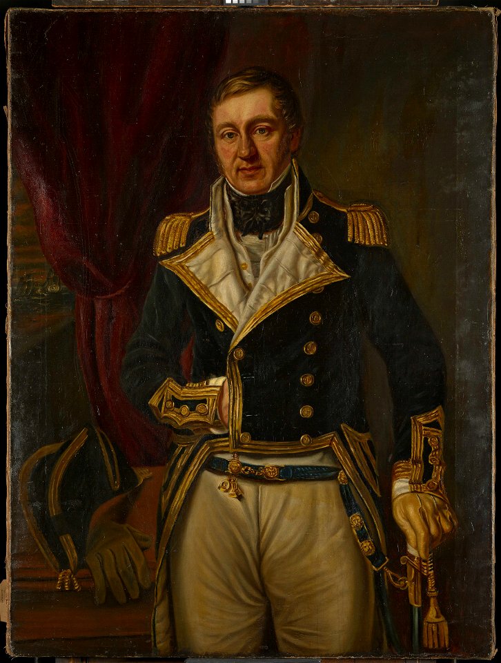 Commander William George Carlisle Kent (ca.1788-1871) RMG BHC2819