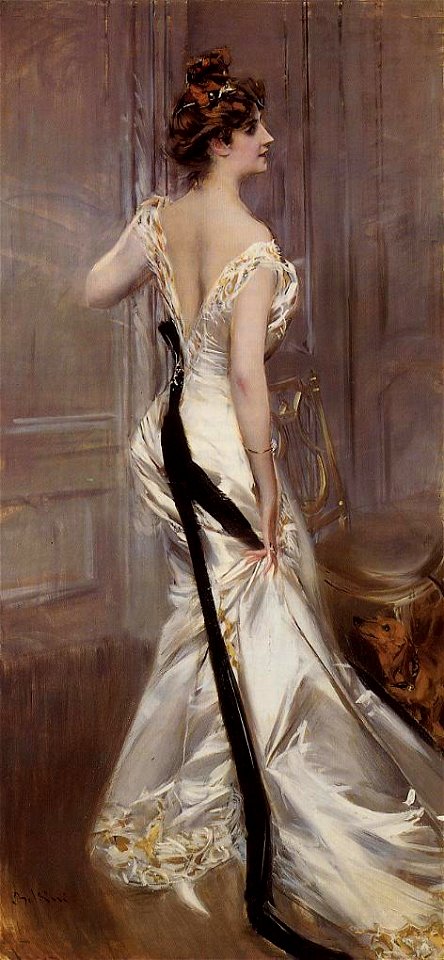 Boldini - Ava Lister, Baroness Ribblesdale (The Black Sash)