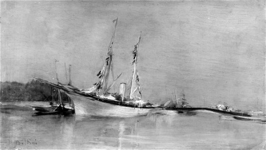 Boldini - Panfilo in porto, 1890