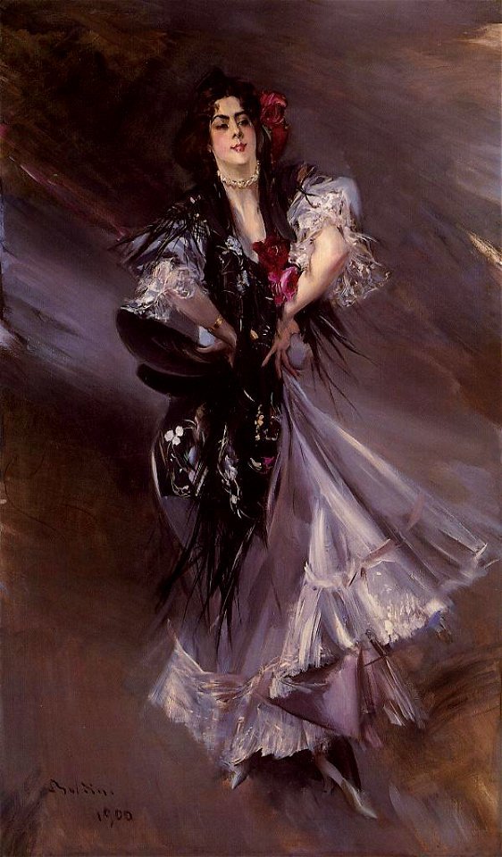 Boldini - Anita de la Ferie - The Spanish Dancer