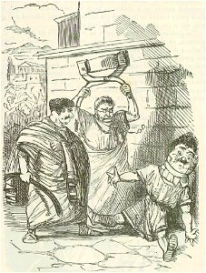 Comic History of Rome p 239 Melancholy end of Tib Gracchus