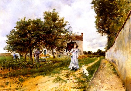 Boldini - The Morning Stroll, 1873