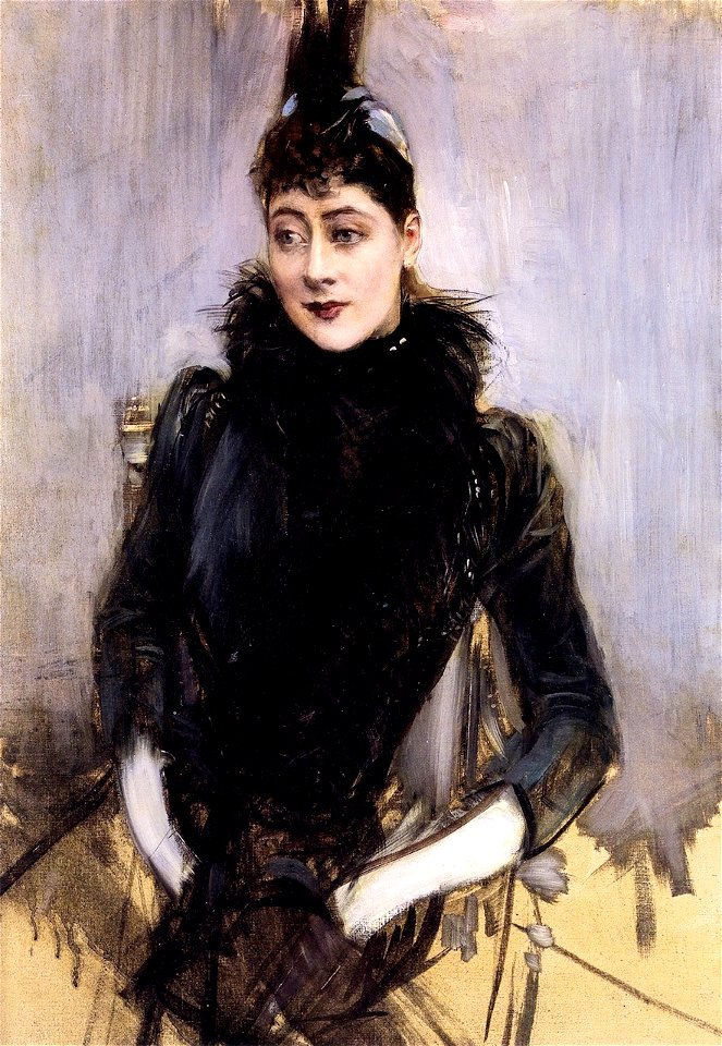 Boldini - Marchesa Adriana Franzoni, circa 1880-1883