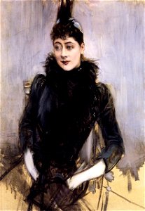 Boldini - Marchesa Adriana Franzoni, circa 1880-1883