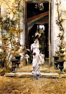 Boldini - Berthe Going for a Walk, 1874