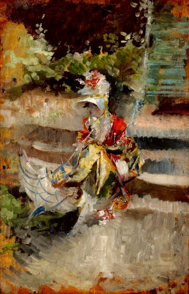 Boldini - Lady with a Parasol, circa 1876