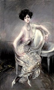 Boldini - Rita de Acosta Lydig. Free illustration for personal and commercial use.