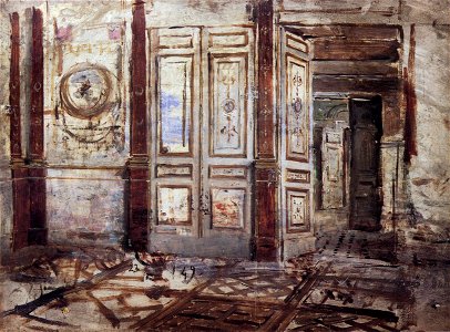 Boldini, Interno a Versailles, 1875