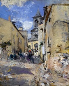 Boldini - The Church of Paese