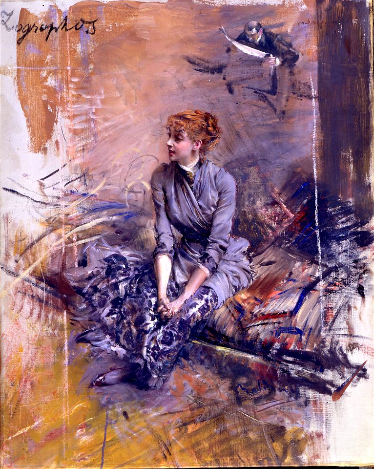Boldini - Mme Gabrielle Rejane