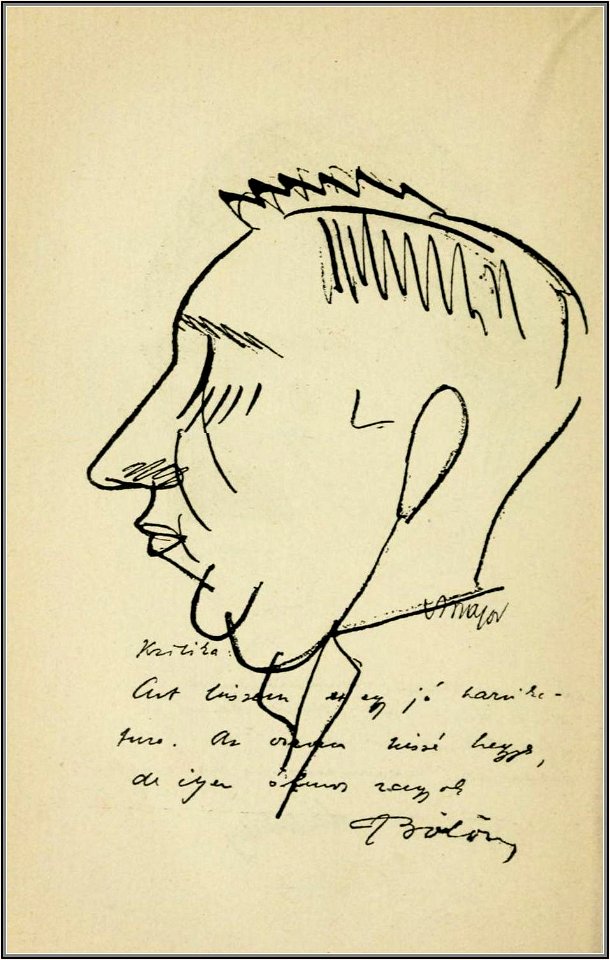Bölöni György, 1913. Major Henrik rajza