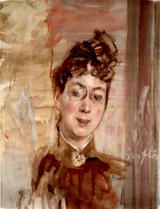 Boldini - The English Teacher Mrs. Grafton, circa 1895
