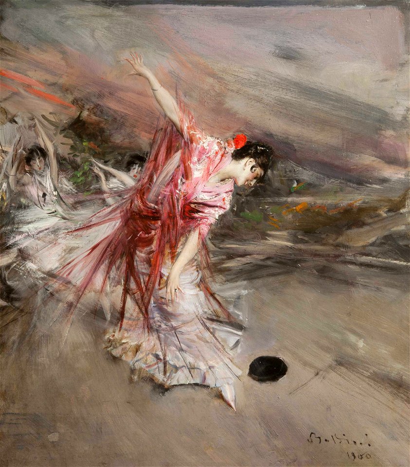 Boldini, La danzatrice spagnola (1900)